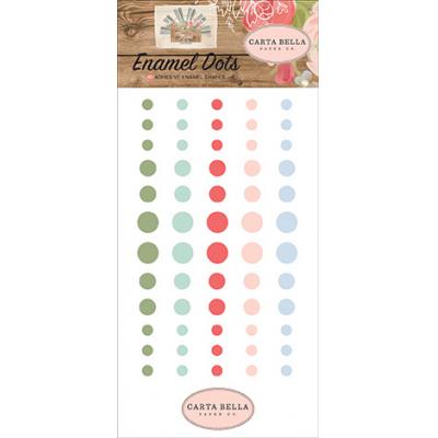 Carta Bella Farmhouse Market Embellishments - Enamel Dots